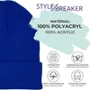 styleBREAKER Uni Beanie Mütze einfarbig | Klassische Produktbild-Vorschau 3