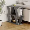 DECORTIE Tavolino Lazena - grigio retrò 60 x 22 x 57 cm Anteprima dell’immagine prodotto 1