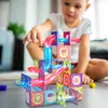 Klocki magnetyczne 3d świecące konstrukcyjne edukacyjne 83 Podgląd zdjęcia produktu 3