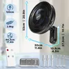 Duronic FN42 BK Wandventilator, Ventilator zur Montage, mit Produktbild-Vorschau 2
