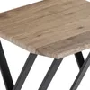 Moderner Beistelltisch TRAVERSO 40cm Industrie-Look taupe Produktbild-Vorschau 4