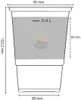 KURTT - Drinkbeker, ijkstreep 0,4 l, plastic bierbeker, Produktbild-Vorschau 3