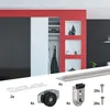Schiebetürbeschlag SLID'UP 130, Laufschiene 180 cm, 2 Türen Produktbild-Vorschau 6