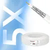 PremiumX 25m PROFI PRO Koaxial Kabel 135dB 5-Fach Produktbild-Vorschau 5