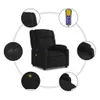 Massagesessel Elektrisch Schwarz Stoff , Klassische Sessel Produktbild-Vorschau 7