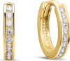 Unique Creolen 333er Gold Zirkonia GE0293 Produktbild-Vorschau 1