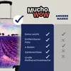 MuchoWow® Koffer Handgepäck Trolley Rollkoffer Kleine Produktbild-Vorschau 6