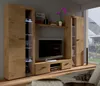 Tkmoebel Schrankwand Wohnwand Rumba XL Anbauwand Wohnkombi Produktbild-Vorschau 1