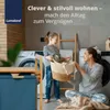 Lumaland Wäschekorb Bambus 2 ausziehbare Wäschesäcke Produktbild-Vorschau 7