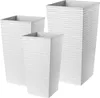 KADAX Set de pots de fleurs, bacs à fleurs en plastique Voir les images du produit 1