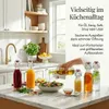 gouveo 24er Set Glasflasche 250 ml rund mit Bügelverschluss Produktbild-Vorschau 5