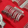 266 kusů testovacích čoček sada kovových obrouček Náhled obrázku produktu 6