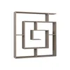 A modern, geometric bookshelf or room divider. Anteprima dell’immagine prodotto