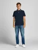 Pánské polo triko JJEPAULOS Slim Fit 12136668 Navy Blazer, Náhled obrázku produktu 5