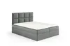 GUTTO Boxspringbett SARA 200 x 200cm 2x Bettkasten TOPPER Produktbild-Vorschau 2