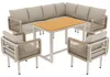 6-teiliges Gartenlounge-Set, Ecksofa mit 2 Sesseln & Tisch, Produktbild-Vorschau 12