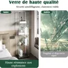 INONEFT Glasvitrine Standvitrine mit LED und Schloss – Produktbild-Vorschau 11