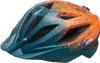 A close-up studio shot of a bicycle helmet. Anteprima dell’immagine prodotto