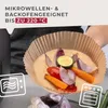 Fackelmann Backpapier für Heißluftfritteuse, 20 cm eckig, Produktbild-Vorschau 5
