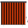 vidaXL Store extérieur 160x250 cm Orange et brun Voir les images du produit 1