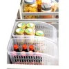 4er Set Aufbewahrungskorb Transparent 17,5 x 29 x 13,5 cm Produktbild-Vorschau 3