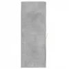 vidaXL Wandschrank Betongrau 34,5x34x90 cm Holzwerkstoff Produktbild-Vorschau 7