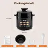 Multikocher Edelstahl, Pressure Cooker, 14-in-1 Reiskocher, Produktbild-Vorschau 11