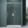 Mai & Mai Duschabtrennung Nischentür Chrom 140x195cm Produktbild-Vorschau 1