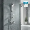 GROHE Duscharmatur BauEdge, Duschsystem mit Einhandarmatur Produktbild-Vorschau 1