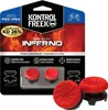 The image shows the packaging of KontrolFreek FPS Freek Inferno performance thumbsticks for PS5 and PS4 controllers. Produktbild-Vorschau