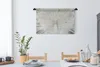 MuchoWow® Wandteppich Wandbehang Pfau - Federn - Weiß 90x60 Produktbild-Vorschau 3