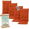 Pillows24 - 4x Hochlehner Auflagen 120x50x8 cm | Gesteppte Produktbild-Vorschau 1