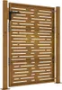 Cancello da giardino 105x155 cm in acciaio corten Design Anteprima dell’immagine prodotto 6