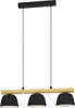 Eglo 43739 SHERBURN E27 triple suspension 770x200mm noir Voir les images du produit 1