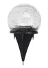 Kugel Solarlampe Crackle Glas mit Erdstecker - Ø 12 cm / 15 Produktbild-Vorschau 2