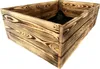 Lermowoood Hochbeet aus Holz 80x40x30 cm Geflammt – Produktbild-Vorschau 2