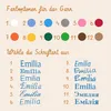 Be Mammy Babydecke mit 3D Applikation bestickt mit Name und Produktbild-Vorschau 5