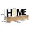 Figure Led 'home' 34x16x8cm. Voir les images du produit 3