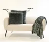 Dutch Decor Dekokissen Fluffy 60x60 cm Grau Produktbild-Vorschau 3