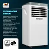 MONZANA Condizionatore d'Aria Mobile 7000 BTU 4in1 Anteprima dell’immagine prodotto 8