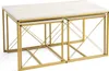 Skye Decor, Defne - Gold, Travertine, Couchtische, Produktbild-Vorschau 6