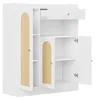 Merax Rattan Schuhschrank mit Stauraum, 1 Schublade, 3 Produktbild-Vorschau 8