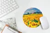 MuchoWow® Mauspad Mousepad Ölfarbe - Gemälde - Blumen - Produktbild-Vorschau 5