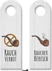 Rauchverbot - Raucherbereich Türhänger Warnschild Türschild Produktbild-Vorschau 1