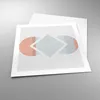 Poster - Poster ohne Rahmen - Stück Geometrisch Diamant - Produktbild-Vorschau 3