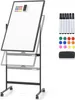 Doppelseitiges mobiles Whiteboard, 60 x 90 cm, magnetisches Produktbild-Vorschau 1
