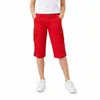 3990 Bondi Mädchen 7/8 Hose Rot – Größe 110 Bequeme Produktbild-Vorschau 1