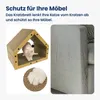 Heikoeco® Kratzpappe für Katzen Groß XXL mit Ball, Hausform Produktbild-Vorschau 4