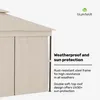 Blumfeldt Mondo Dual Pawilon 3x3 – Doppeldach & Podgląd zdjęcia produktu 6