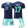 #17 WIRTZ Germany away game 2026 World Cup football jersey Produktbild-Vorschau 1